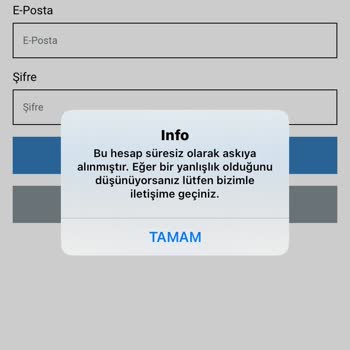 Mackolik Hesabım Sebepsiz Yere Banlandı