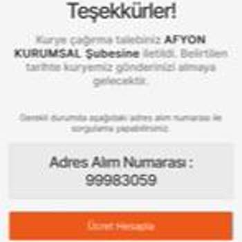 MNG Kargo Adresimden Kargo Alımı Yapılmadı