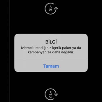Digiturk Yayın İzleyemiyorum. Paket Ve Kampanyaya Dahil Değildir Yazıyor
