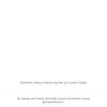 Instagram Mesaj Gelmiyor!