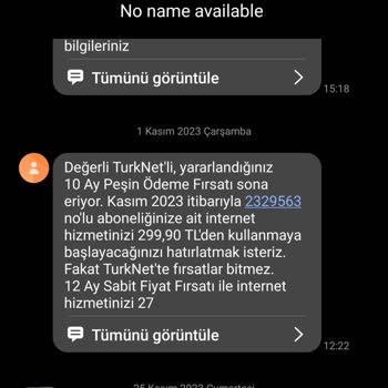TurkNet Hizmet Dondurma Talebimi Gerçekleştirmiyor