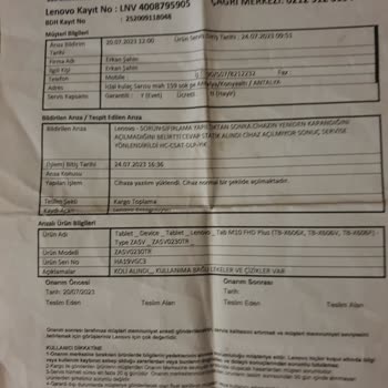 Lenovo Bilgisayar Lenovo Mu Asla Almam