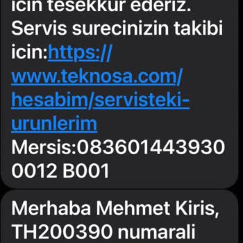 Teknosa Sattığı Bozuk Ürünün Arkasında Durmuyor