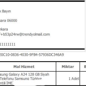 Trendyol Faturam Vergisiz Telefon Şartlarına Karşı
