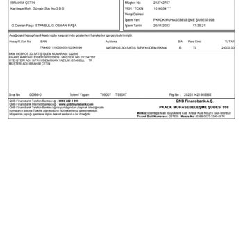 Sigorta Bilgi ve Gözetim Merkezi Hesabımdan İzinsiz Para Çekildi!