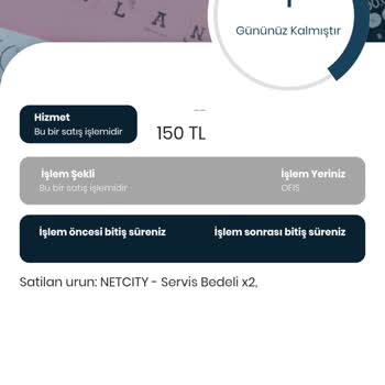 Netcity Fiyat Sorunu!