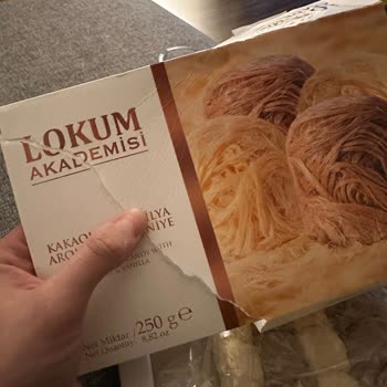 Lokum Atölyesi Pişmaniye İle Alakası Yok. Ambalaj Ürünün 2 Katı