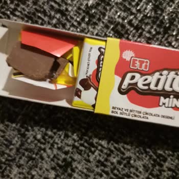 Eti Gıda Petito Çikolatanın Tadı Çok Kötü