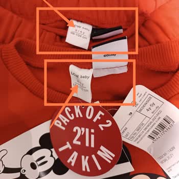 LCW Piazza Avm Samsun Şubesi Reyondaki Ürünün Altı Farklı Üstü Farklı