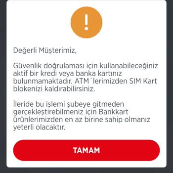Ziraat Bankası Genç Kart Sim Blokesi
