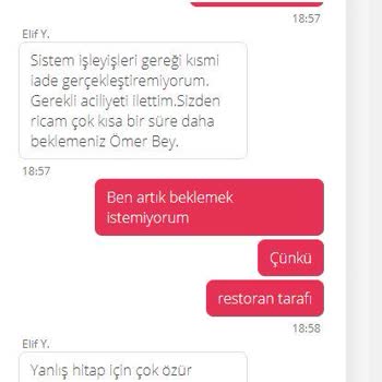 Burger King Ürünleri Eksik Yollayıp Paramı İade Etmediler
