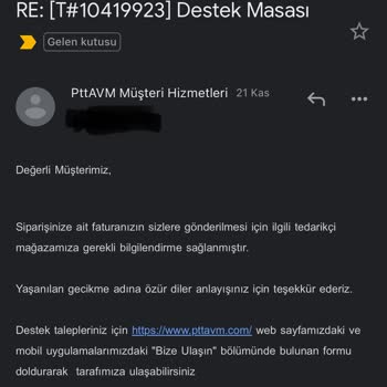 Pttavm.com Sahte Ürün Ve Faturasız Satış - Titanic AVM İsimli Dolandı