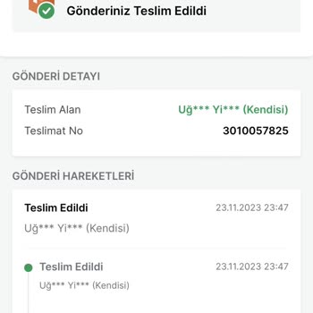 Trendyol Kargomu Kaybetti. Kaybettiğini Kabul Etmedi. 15 Gün Oldu.