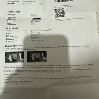 Media Markt Mağazasından Aldığım Cellularline Şarj Adaptörü