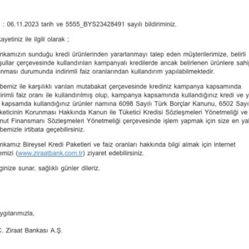 Ziraat Bankası Banka Personeli Ve Müdürü Prim Kazanacak Diye Mağdur Edildik!