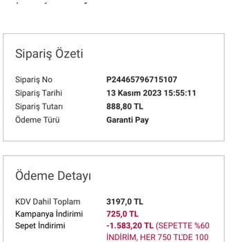 Pierre Cardin Giyim Siparişin Geç Gelmesi
