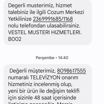 Vestel Smart TV 2 Ayda Bozuldu