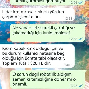 Şımart Teknoloji Şımart Robot Süpürge, İşletmenin Sorumsuzluğu