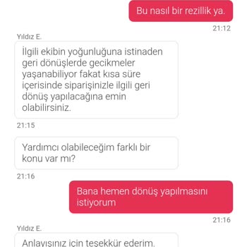Yemeksepeti Teslim Almadığım Ürün, Teslim Edildi Gözüküyor... Muhatap Bulamıyorum