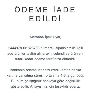 Madame Coco İade Etmediğim Ürünü İade Etmişim Gibi Davrandılar