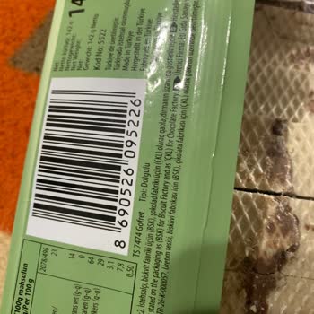 Eti Gıda Paketin İçindeki Gofretlerin Kırık Olması, Parçaların Pakette Olmaması