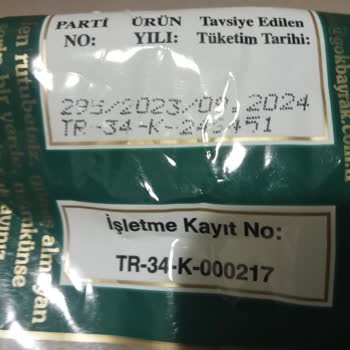Gökbayrak Bakliyat Kötü Ürün Satımı