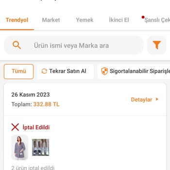 Trendyol İptal Ücreti Gelmedi
