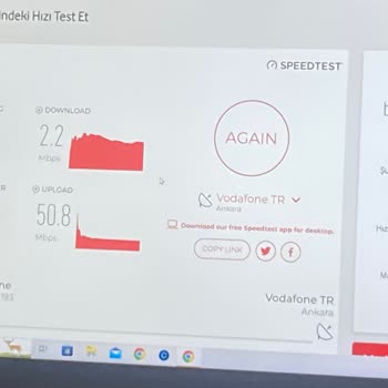Vodafone Ev İnterneti Hız Zorunu