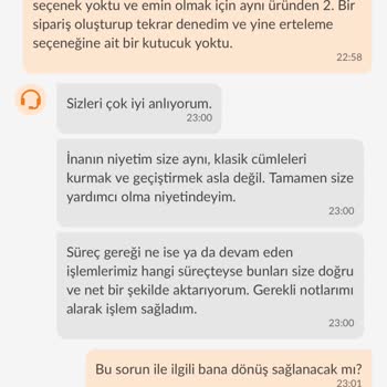 Trendyol Ödeme Erteleme Hatası