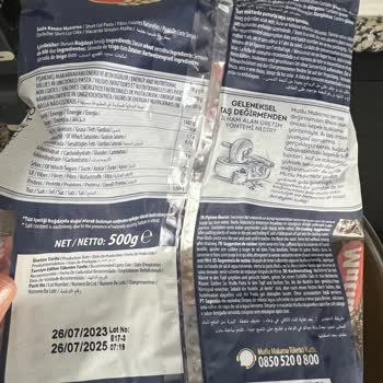 Mutlu Makarna Yeni Paketli Makarnada Böcek Şoku!