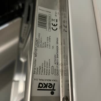Teka Dw605S Bulaşık Makinesi Sepeti Paslandı