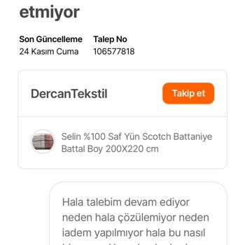 İade Etmiş Olduğum Ürünüm Kargoda Bekliyor Hepsi Bura Sorunumu Çözmedi