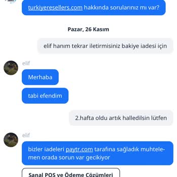 Paytr Ödeme Sorunu İade