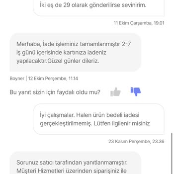 Boyner Sorumsuzluğu Ne Değişim Ne Bedel. Ürünü Aldı Ne Değişim Ne Para