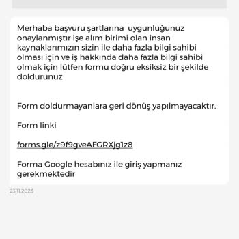 İşin Olsun Uygulaması Aracılığıyla İş Başvurusu