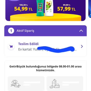 Getir Tam 6 Buçuk Saat Bekletti
