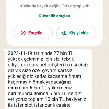 Sahabet Çekim Tabi Verdim Param Verilmedi