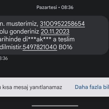 Eyyo İade Kargosuna Dönüş Yapılmadı