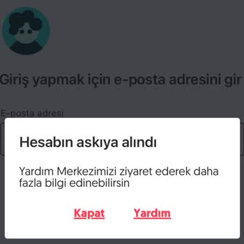 Letgo Hesabım Askıya Alındı