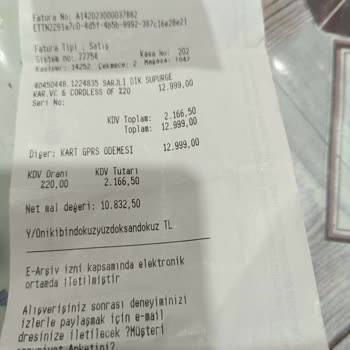 Karcher Mağazadan Alınan Ürün İade Alınmıyor