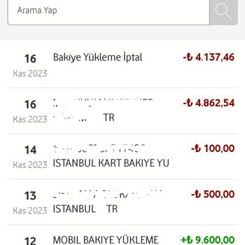 Vodafone Pay Yatırdığım Bakiye Geri Verilmiyor!