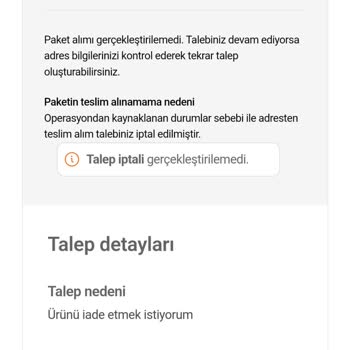 Hepsiburada'ya İade Ettiğim Ürünün Horoz Lojistikte Kaybolması