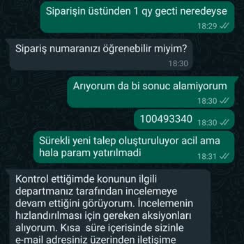 Modanisa İade İçin Gönderdiğim Elbisenin Firmaya Gitmediğini Söylüyor.