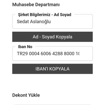 Kırkıncıoğlu Mobilya Çeyiz Paketim Eksik