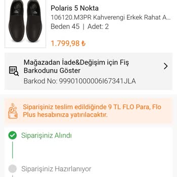 FLO Ayakkabı Geciken Siparişim Ve Çözümsüz Bekleyişim