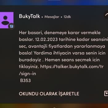 Bukytalk Sürekli Bildirim Yolluyor!
