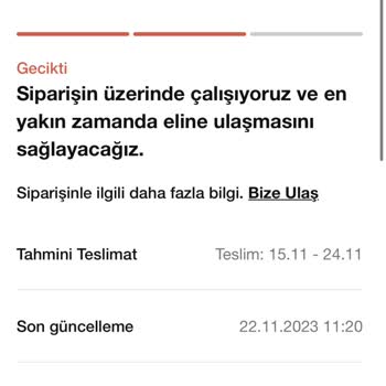Nike Ürünüm 17 Gündür Teslim Edilmedi!