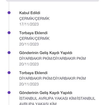 Gardrops PTT 10 Gündür Kargo Ulaşmadı