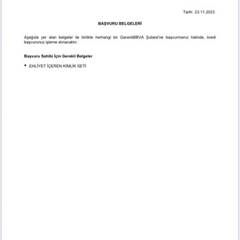 Garanti Bankası 10.000 TL’ye Varan Faizsiz Kredi Mağduriyeti