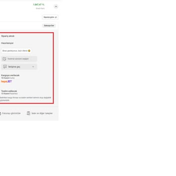 Hepsiburada Dan Uygulaması, FLO Satıcısından Alınan Ürün